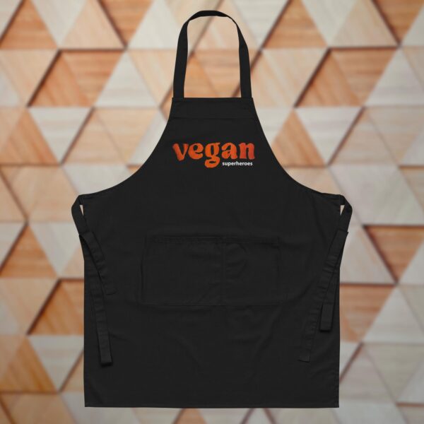 Kochschürze (Bio-Baumwolle) - Vegan Superheroes Cord