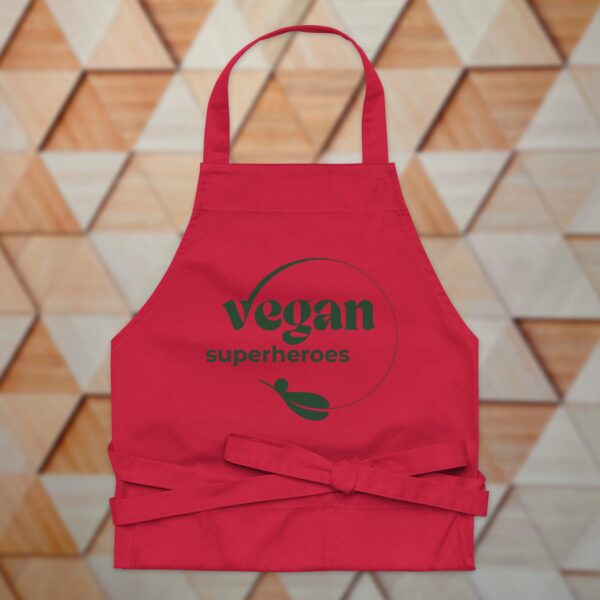 Kochschürze (Bio-Baumwolle), Vegan Superheroes – Bild 6
