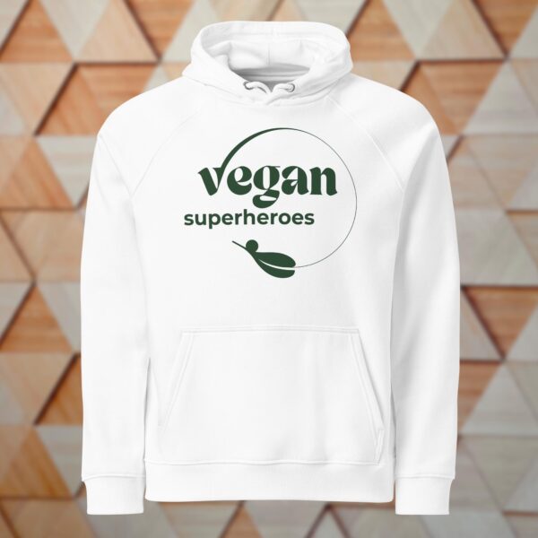 Hoodie Vegan Superheroes Logo – Bild 2