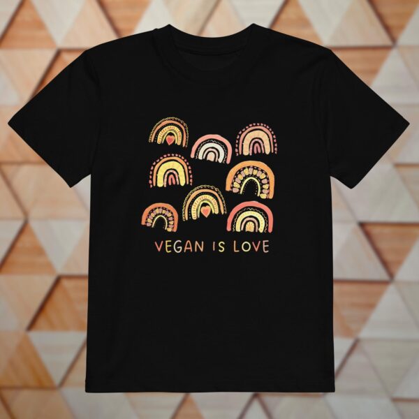 Bio-Baumwolle - T-Shirt für Kinder - Vegan Is Love